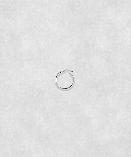 Silver hoop earrings small, minimalist hoops