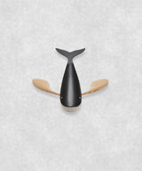 Flying Whale by Lee Sang-yong – detailed view of the whale kinetic sculpture without its balancing stand, highlighting its sculptural form and craftsmanship