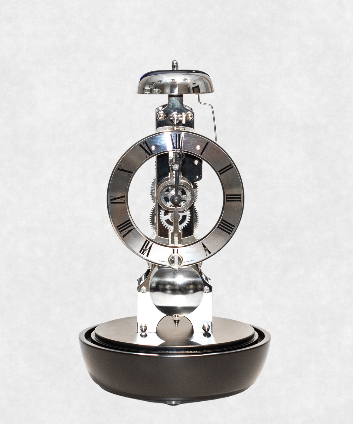 Mechanical Clock under Glass no glass