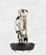 Mechanical Clock under Glass side view