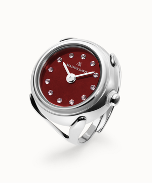 ROUGE ETNA / Acier Inoxydable